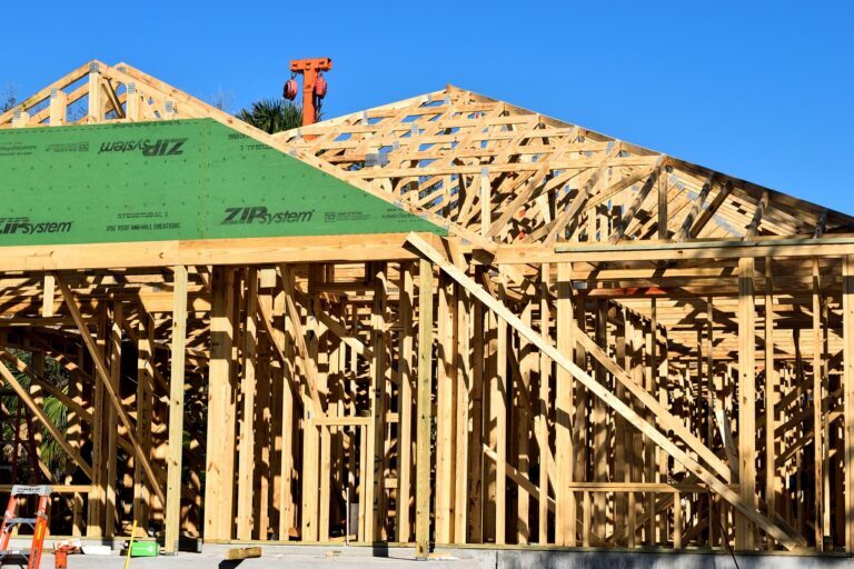 New home under construction